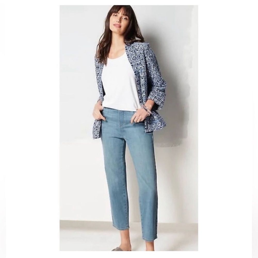 J.Jill Pure Jill Relaxed Ankle Crop Jeans Size XL Petite - Picture 2 of 10